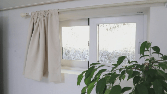 Cozy home with a window view