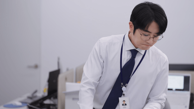 퇴사하는 직원의 마지막 모습