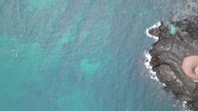 Coastal view with turquoise waters