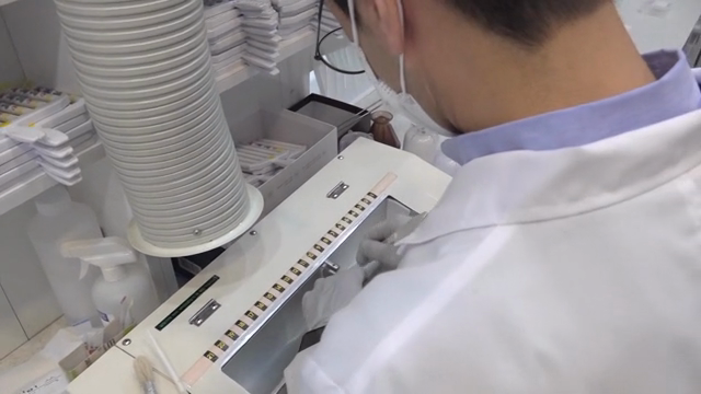 Scientist working in a laboratory