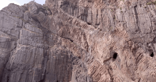 Majestic cliffs by the sea