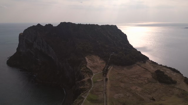 The view of Seongsan Ilchulbong Tuff Cone