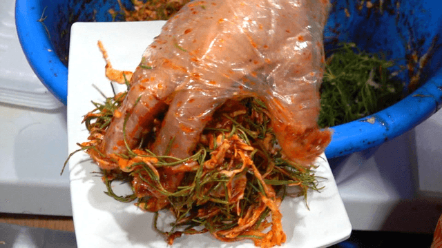 Seasoned Korean vegetable salad