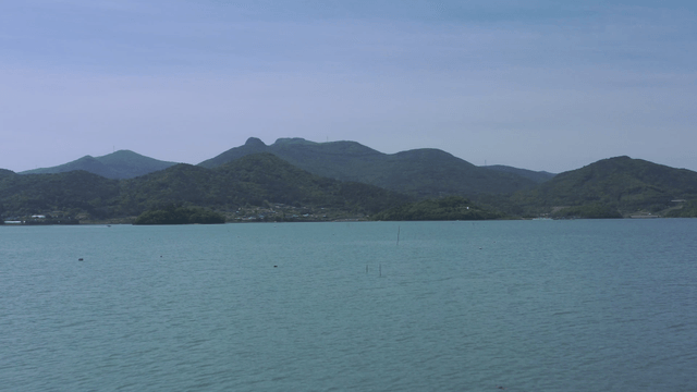 Tranquil pier extending into the sea