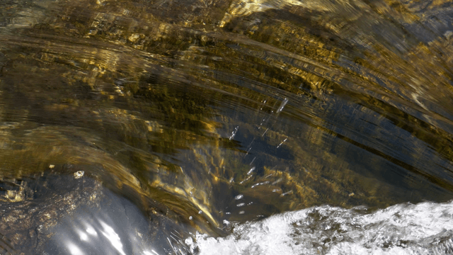 Stream flowing over rocks