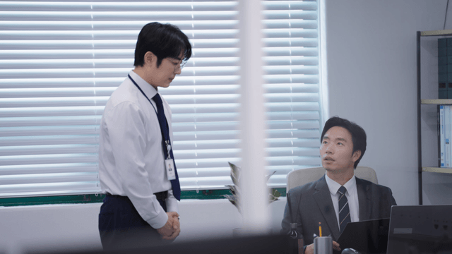 Office meeting with two colleagues