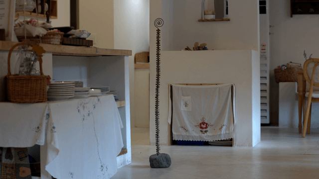 Cozy interior with decorative items