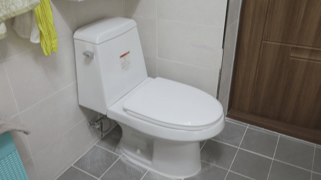 Clean and organized bathroom interior