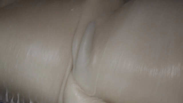 Dough being kneaded in a machine