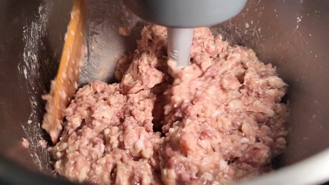 Mixing ingredients in a bowl