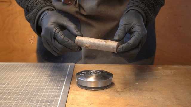 Craftsman positioning metal and wooden components