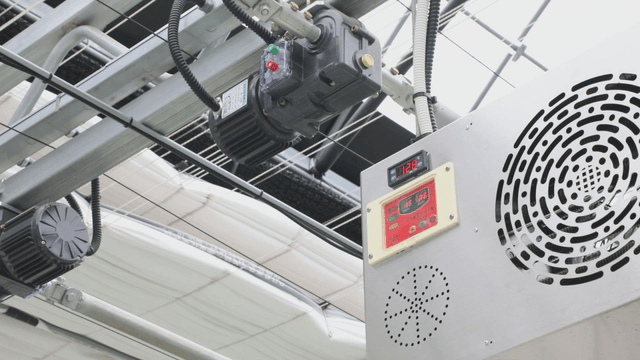 Greenhouse temperature control system