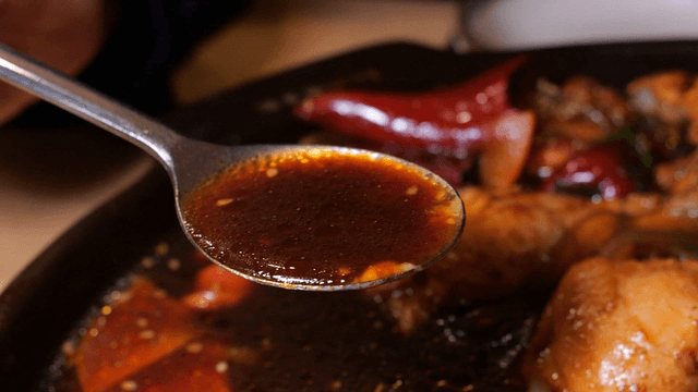 Braised chicken broth with vegetables