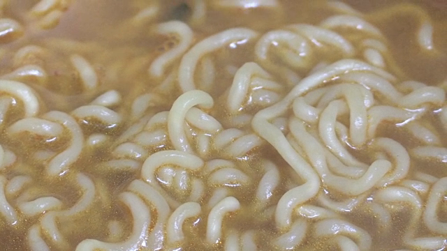 Korean Ramyeon Close-up