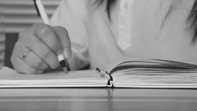 Person working in an office