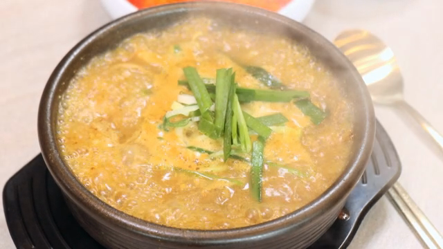 Stew boiling in a pot