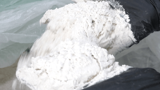 Finely ground buckwheat flour